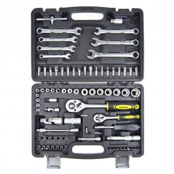 4 599 р. Набор инструментов 82 предмета 14, 12 WMC TOOLS WMC TOOLS wmc-4821-5euro  с доставкой в г. Кемерово. Увеличить фотографию 2