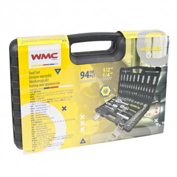 3 799 р. Набор инструментов 94 предмета 1/4, 1/2 WMC TOOLS WMC TOOLS wmc-4941-5euro WMC TOOLS wmc-4941-5euro  с доставкой в г. Кемерово. Увеличить фотографию 4