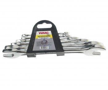 399 р. Набор ключей рожковых 6-24мм 6 предметов WMC TOOLS WMC TOOLS wmc-5067  с доставкой в г. Кемерово. Увеличить фотографию 1