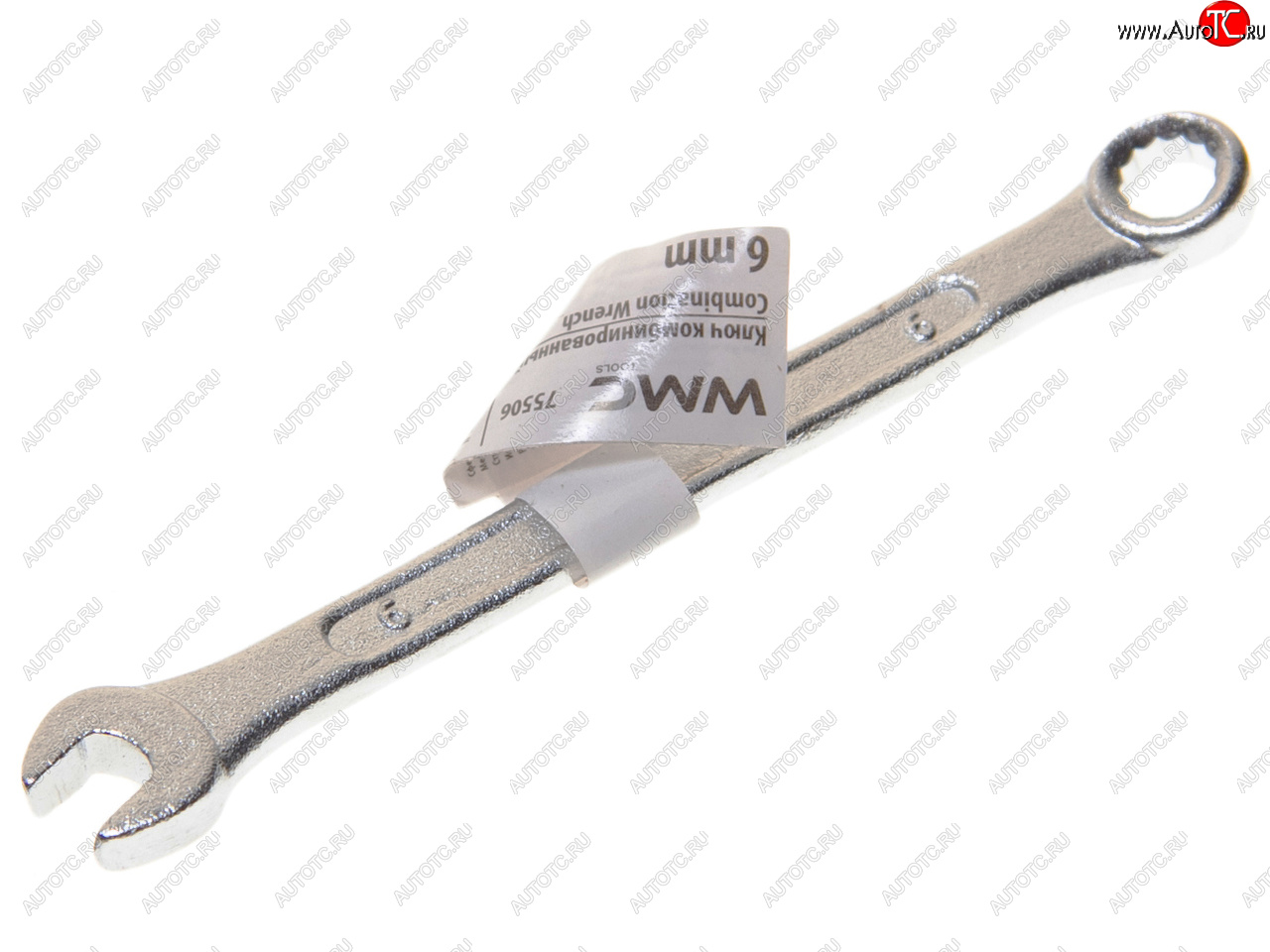 56 р. Ключ комбинированный 6мм 12-ти гранный прямой WMC TOOLS WMC TOOLS wmc-75506  с доставкой в г. Кемерово