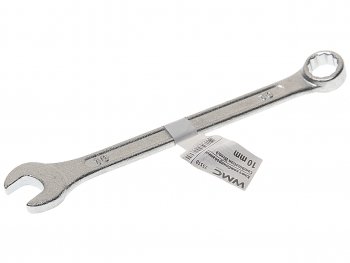 61 р. Ключ комбинированный 10мм 12-ти гранный прямой WMC TOOLS WMC TOOLS wmc-75510  с доставкой в г. Кемерово. Увеличить фотографию 1