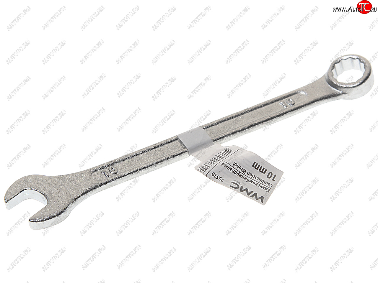 61 р. Ключ комбинированный 10мм 12-ти гранный прямой WMC TOOLS WMC TOOLS wmc-75510  с доставкой в г. Кемерово