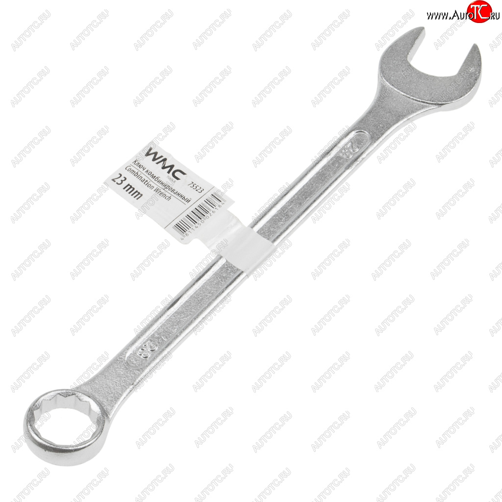 236 р. Ключ комбинированный 23мм 12-ти гранный прямой WMC TOOLS WMC TOOLS wmc-75523  с доставкой в г. Кемерово