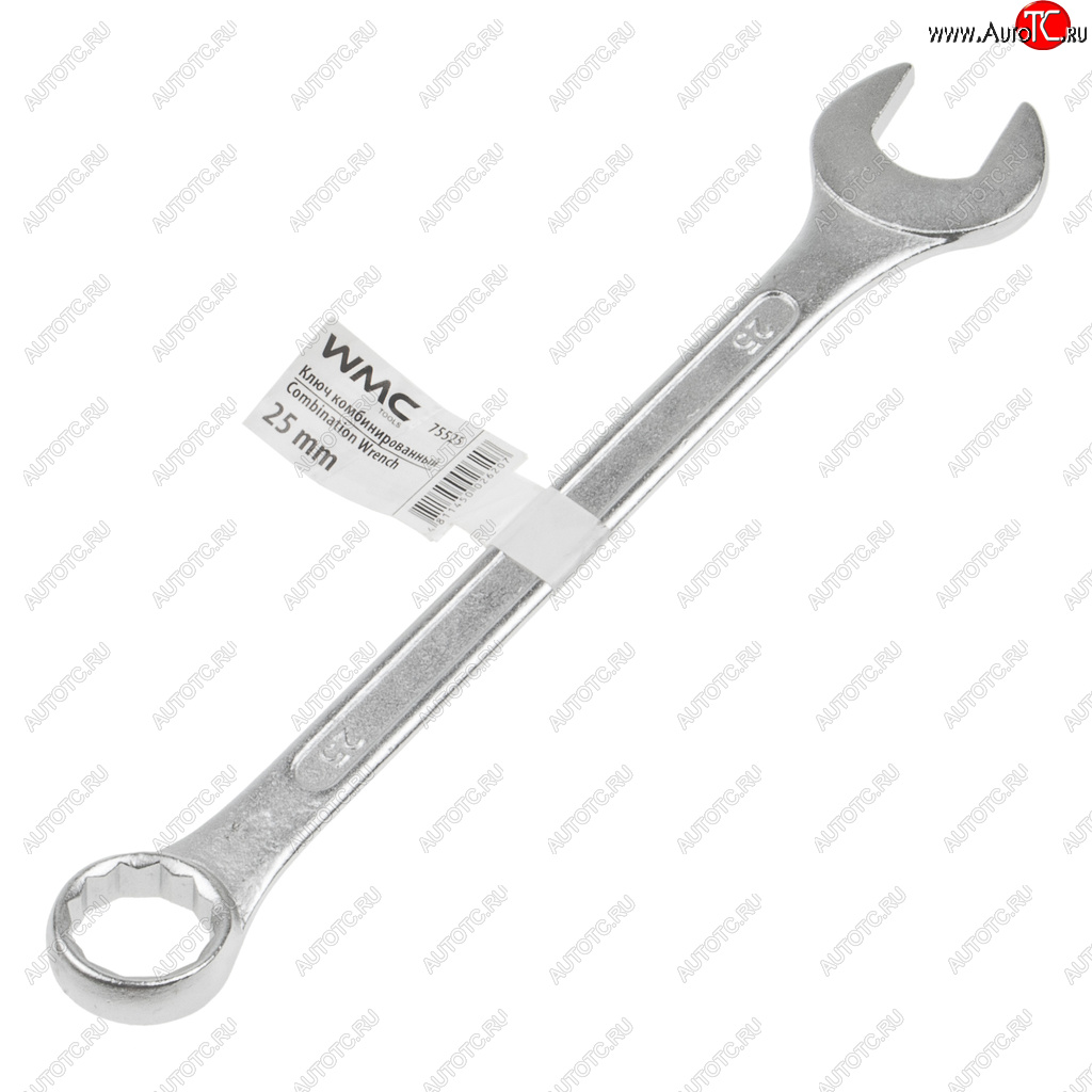 299 р. Ключ комбинированный 25мм 12-ти гранный прямой WMC TOOLS WMC TOOLS wmc-75525  с доставкой в г. Кемерово