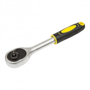 216 р. Ключ трещотка 14 24 зуба реверсивная с резиновой ручкой WMC TOOLS WMC TOOLS wmc-80222(80224)  с доставкой в г. Кемерово. Увеличить фотографию 2