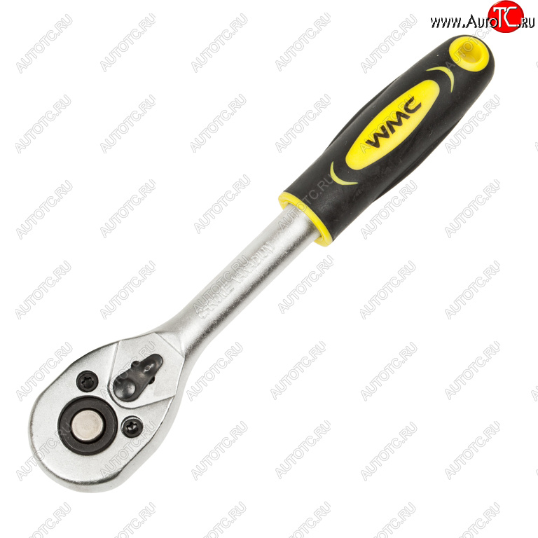 216 р. Ключ трещотка 14 24 зуба реверсивная с резиновой ручкой WMC TOOLS WMC TOOLS wmc-80222(80224)  с доставкой в г. Кемерово