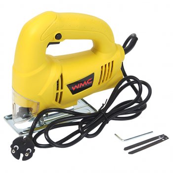 2 659 р. Лобзик 350Вт 3000обмин. дерево-55мм с пилками WMC TOOLS WMC TOOLS wmc-m1q-dh31-55  с доставкой в г. Кемерово. Увеличить фотографию 1