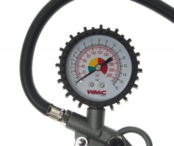 729 р. Пистолет для подкачки шин с манометром 16Bar со шлангом в блистере WMC TOOLS WMC TOOLS wmc-stg-05  с доставкой в г. Кемерово. Увеличить фотографию 4