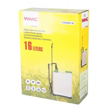 3 099 р. Опрыскиватель 16л переносной ручной садовый пластиковый WMC TOOLS WMC TOOLS wmc-tg7602005-16l WMC TOOLS wmc-tg7602005-16l  с доставкой в г. Кемерово. Увеличить фотографию 6