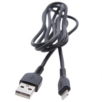 180 р. Кабель iPhone (5-) 1м HOCO HOCO x20 black  с доставкой в г. Кемерово. Увеличить фотографию 2