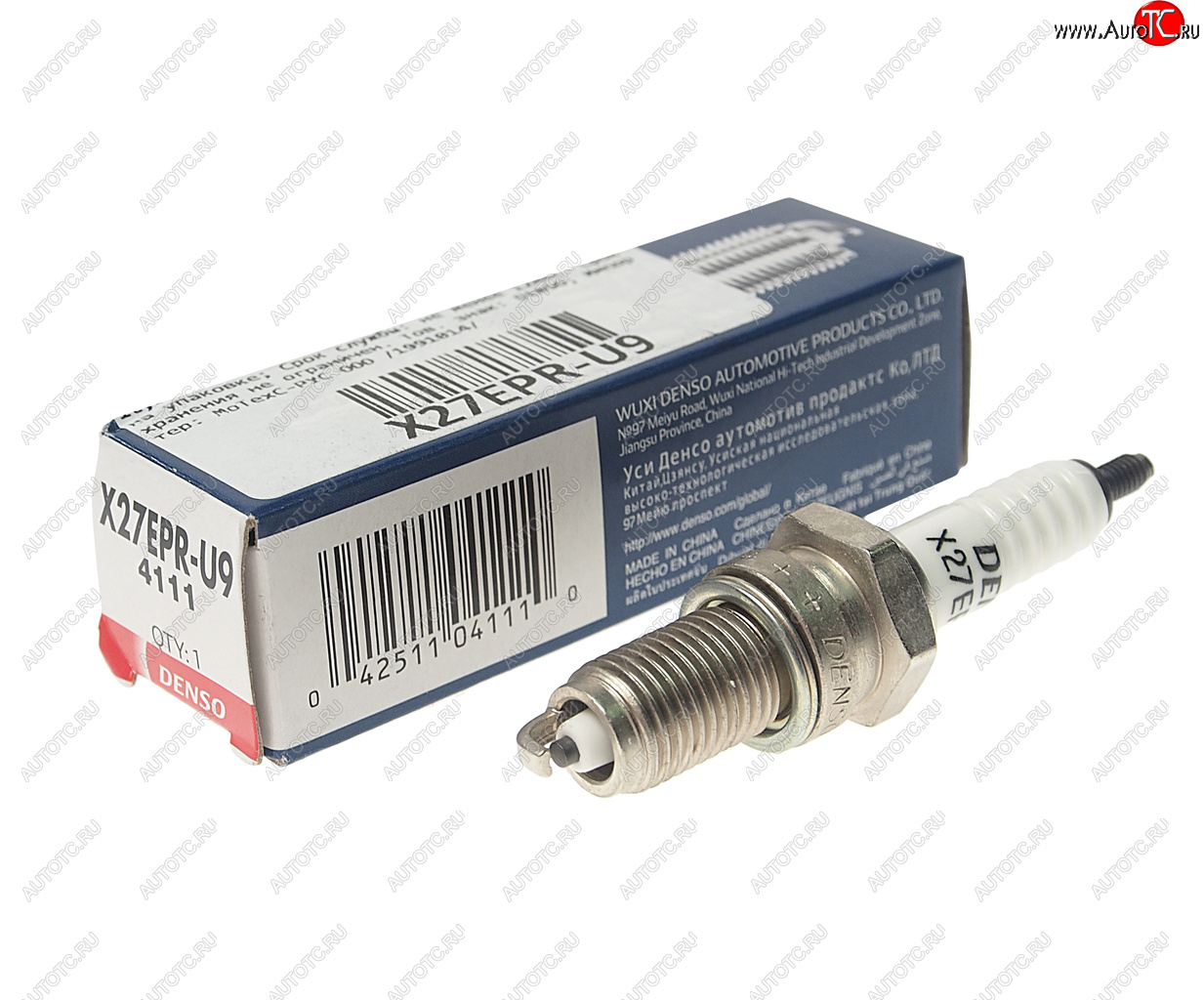 479 р. Свеча зажигания мото X27EPRU9 DENSO DENSO x27epru9 DENSO x27epru9  с доставкой в г. Кемерово