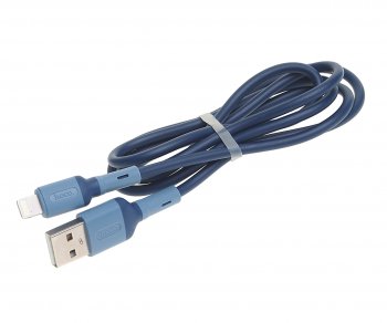 253 р. Кабель iPhone (5-) 1м HOCO HOCO x65 blue  с доставкой в г. Кемерово. Увеличить фотографию 1