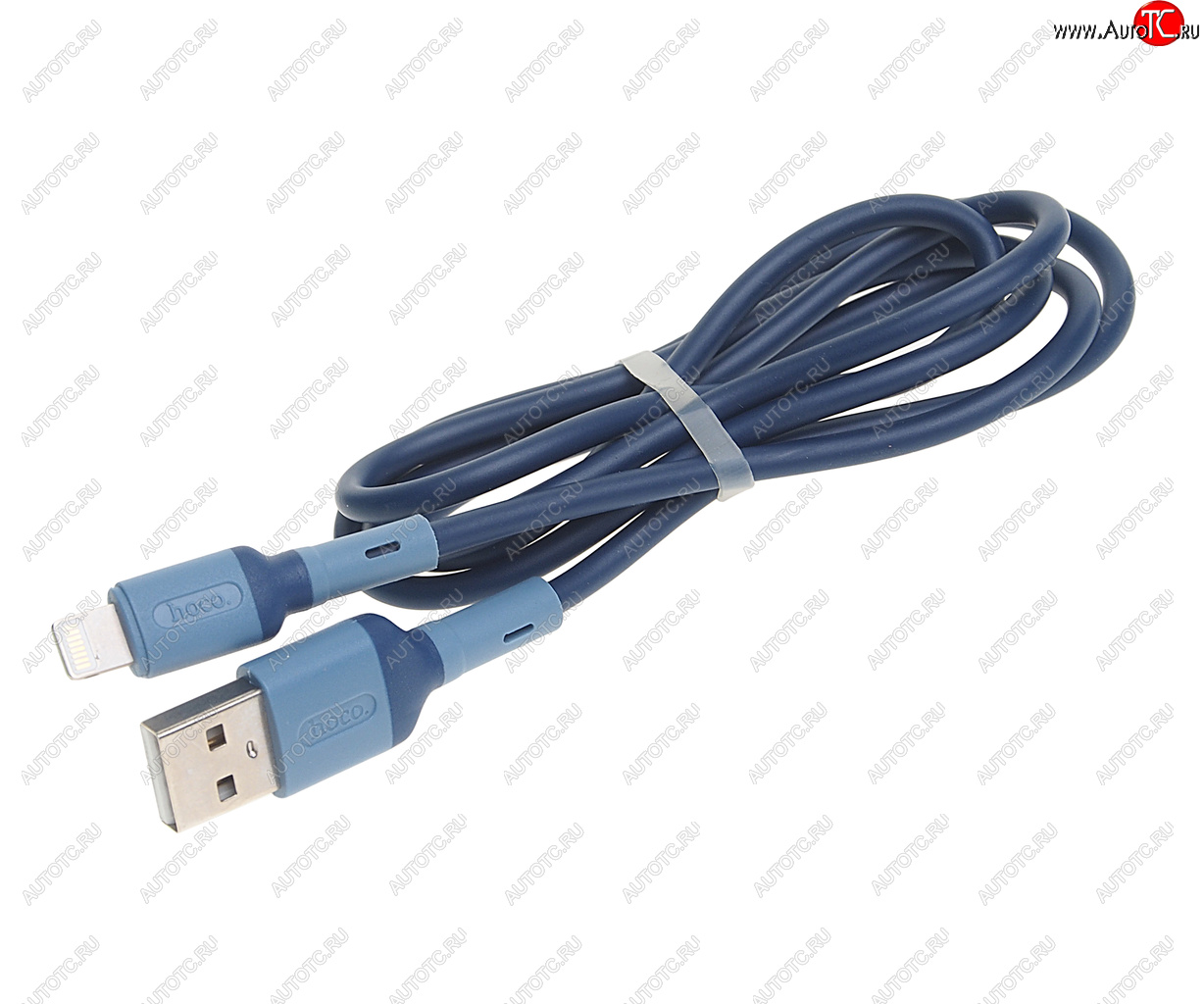 253 р. Кабель iPhone (5-) 1м HOCO HOCO x65 blue  с доставкой в г. Кемерово