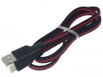 299 р. Кабель iPhone (5-) 1м HOCO HOCO x69 red  с доставкой в г. Кемерово. Увеличить фотографию 1