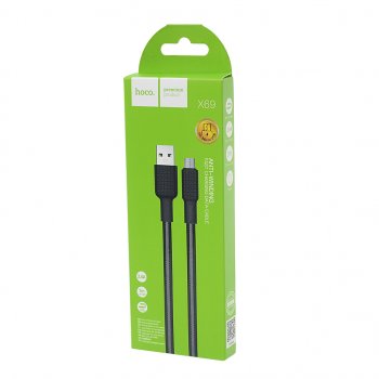 273 р. Кабель micro USB 1м HOCO HOCO x69 white HOCO x69 white  с доставкой в г. Кемерово. Увеличить фотографию 2