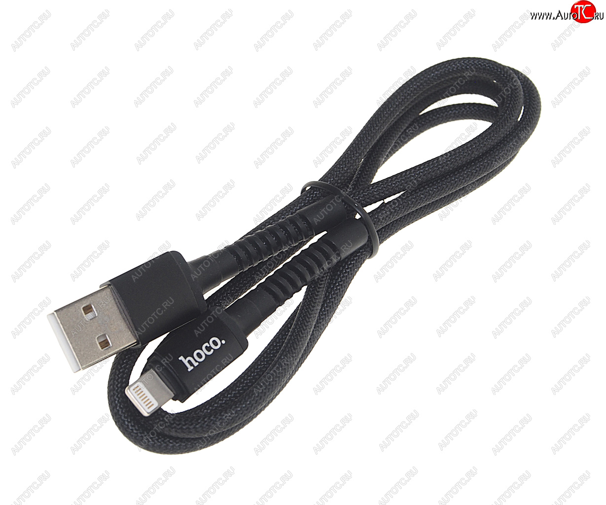 299 р. Кабель iPhone (5-) 1м HOCO HOCO x71 black  с доставкой в г. Кемерово