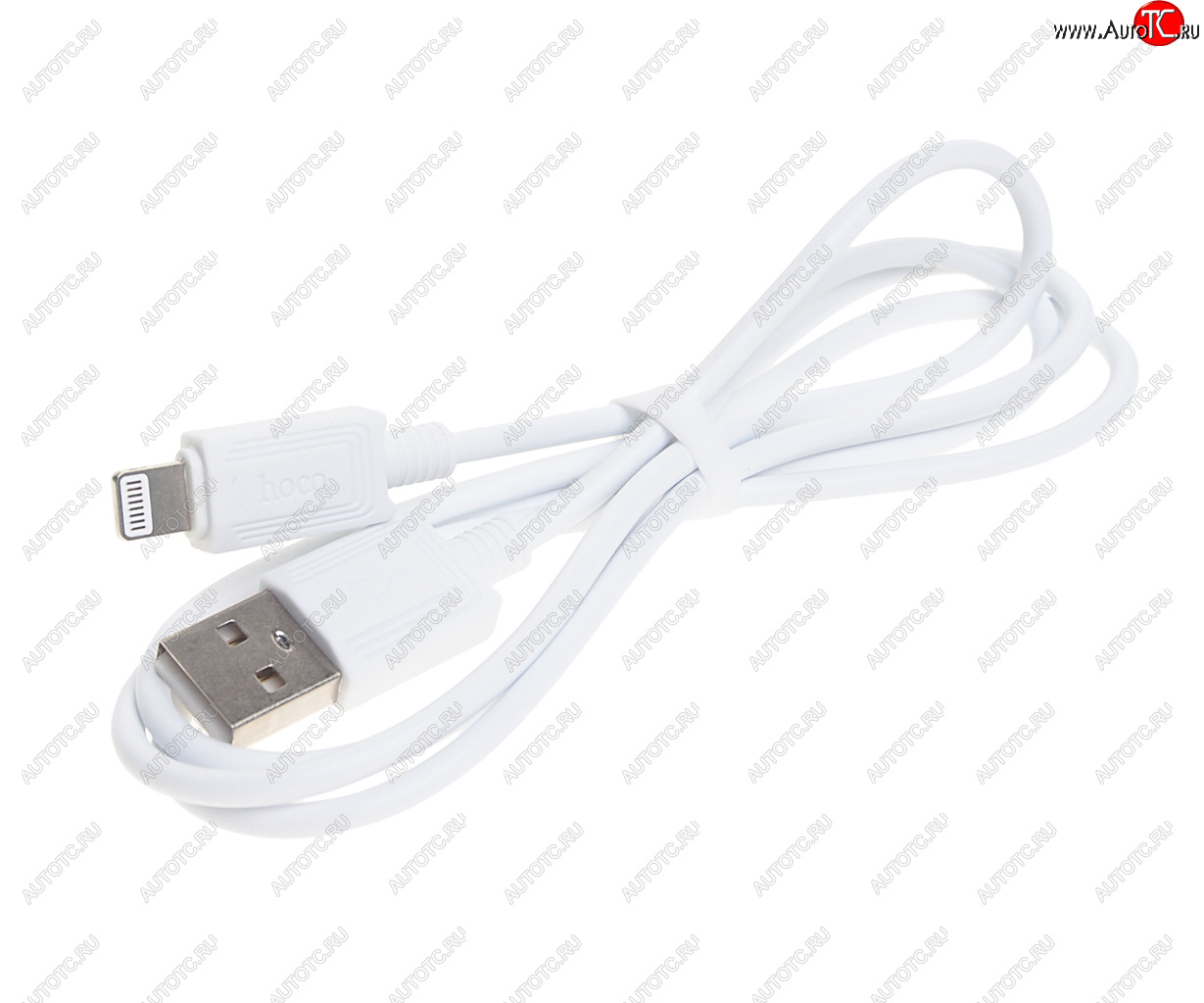 223 р. Кабель iPhone (5-) 1м HOCO HOCO x73 white HOCO x73 white  с доставкой в г. Кемерово