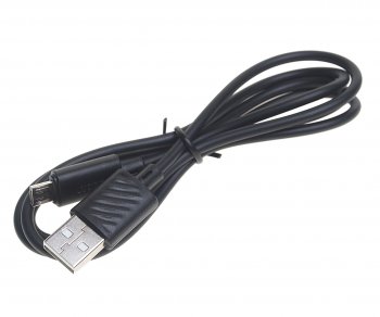 60 р. Кабель micro USB 1м HOCO HOCO x88 black  с доставкой в г. Кемерово. Увеличить фотографию 1