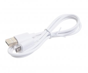 72 р. Кабель USB Type C 1м белый HOCO HOCO x88 white  с доставкой в г. Кемерово. Увеличить фотографию 1