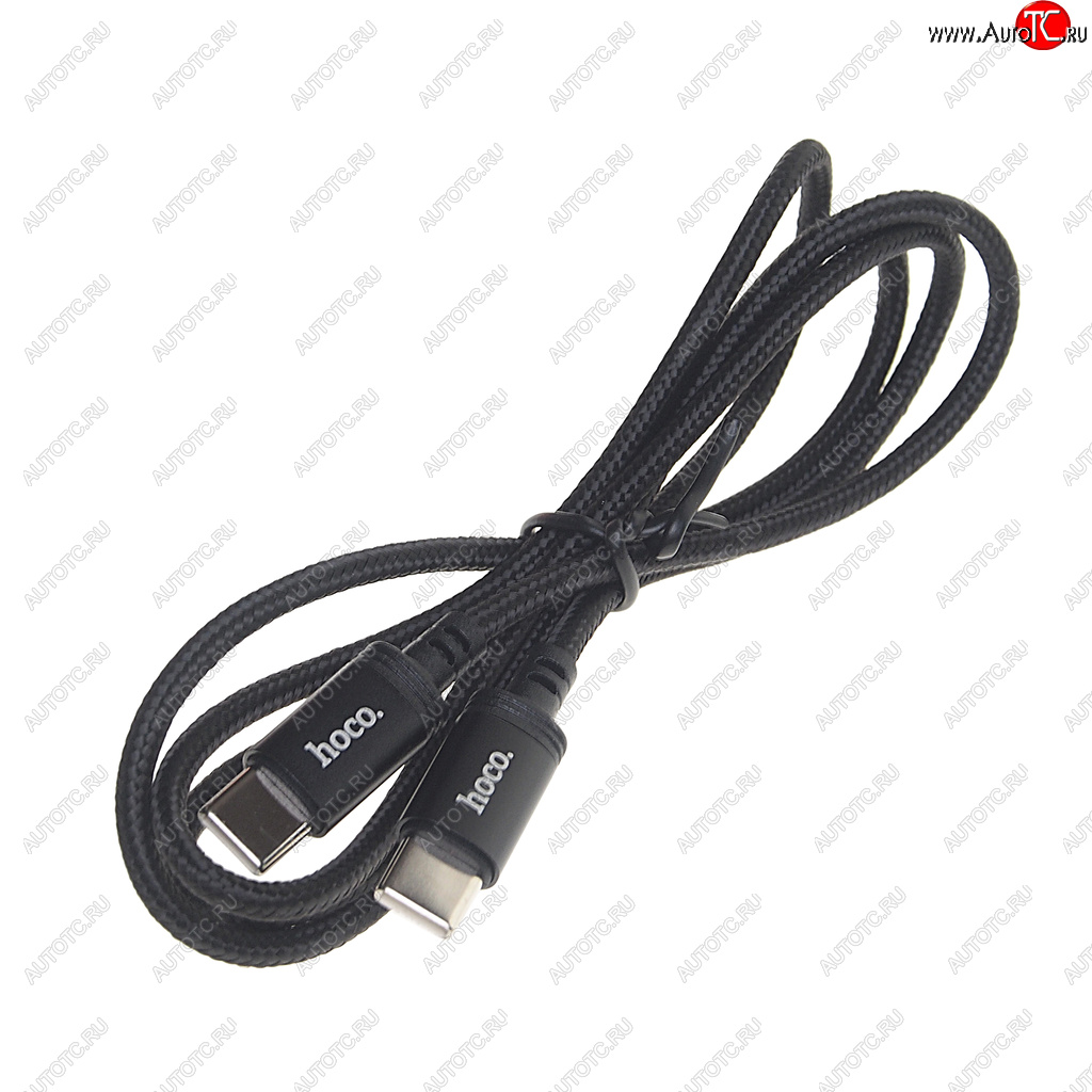 282 р. Кабель USB Type C-USB Type C 1м HOCO HOCO x89 wind black  с доставкой в г. Кемерово