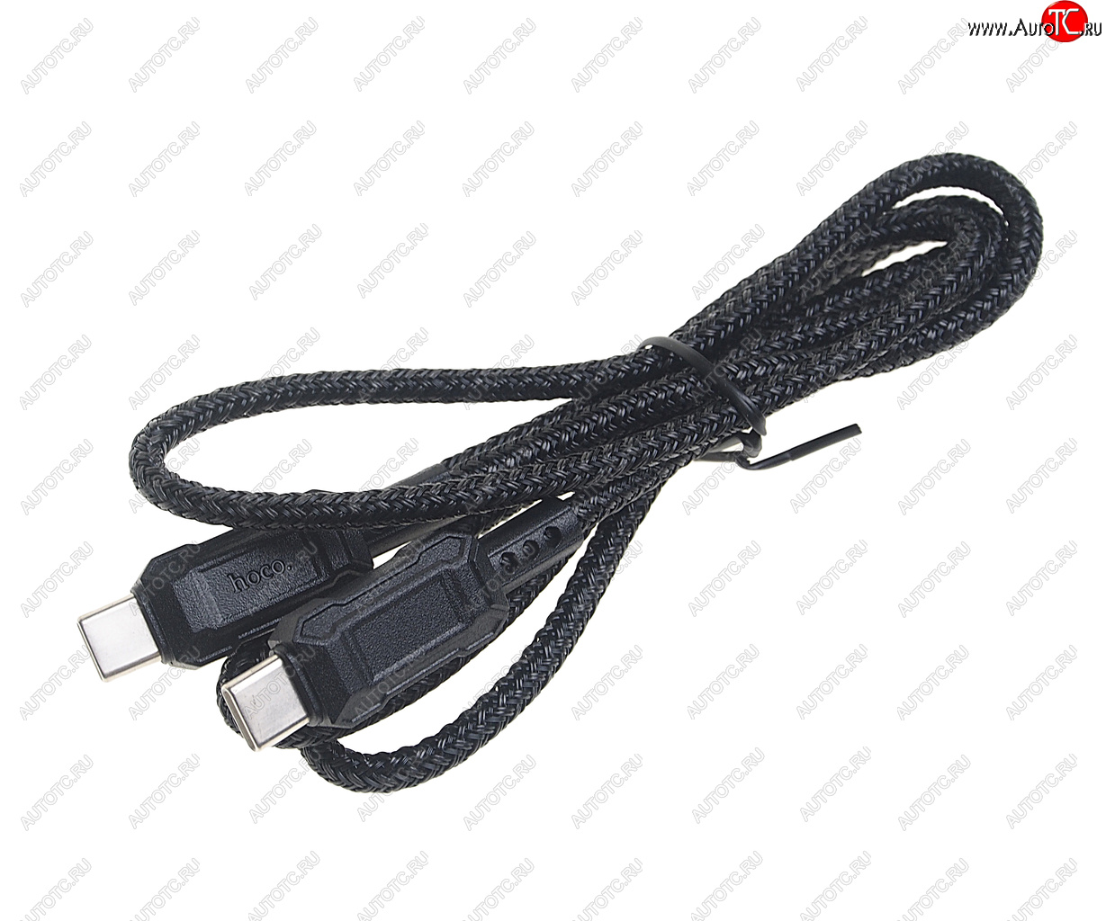 329 р. Кабель iPhone (5-)-USB Type C 1м HOCO HOCO x94 black  с доставкой в г. Кемерово