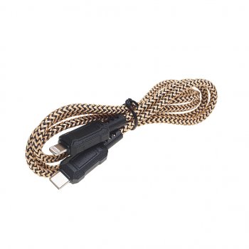 329 р. Кабель iPhone (5-)-USB Type C 1м HOCO HOCO x94 gold  с доставкой в г. Кемерово. Увеличить фотографию 1