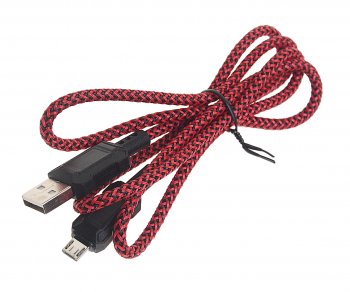 250 р. Кабель micro USB 1м HOCO HOCO x94 red  с доставкой в г. Кемерово. Увеличить фотографию 1