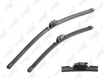1 159 р. Щетка стеклоочистителя RENAULT Duster (16-) 600450мм бескаркасная комплект LYNX LYNX xf6045v  с доставкой в г. Кемерово. Увеличить фотографию 1