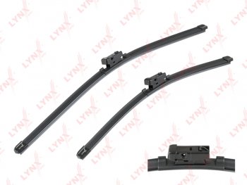 1 179 р. Щетка стеклоочистителя VW Jetta (11-13) 600475мм бескаркасная комплект LYNX LYNX xf6048b  с доставкой в г. Кемерово. Увеличить фотографию 1