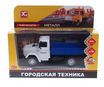 1 159 р. Модель автомобиля ЗИЛ-4331 (бортовой) металлическая NO NAME xg 877-a94b  с доставкой в г. Кемерово. Увеличить фотографию 2