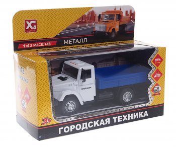 1 159 р. Модель автомобиля ЗИЛ-4331 (бортовой) металлическая NO NAME xg 877-a94b  с доставкой в г. Кемерово. Увеличить фотографию 1