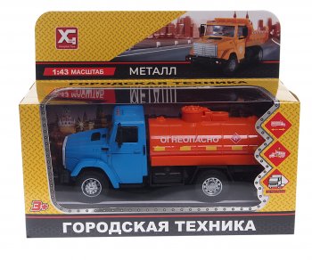 1 159 р. Модель автомобиля ЗИЛ-4331 огнеопасно (бочка) металлическая NO NAME xg 877-a95a  с доставкой в г. Кемерово. Увеличить фотографию 2