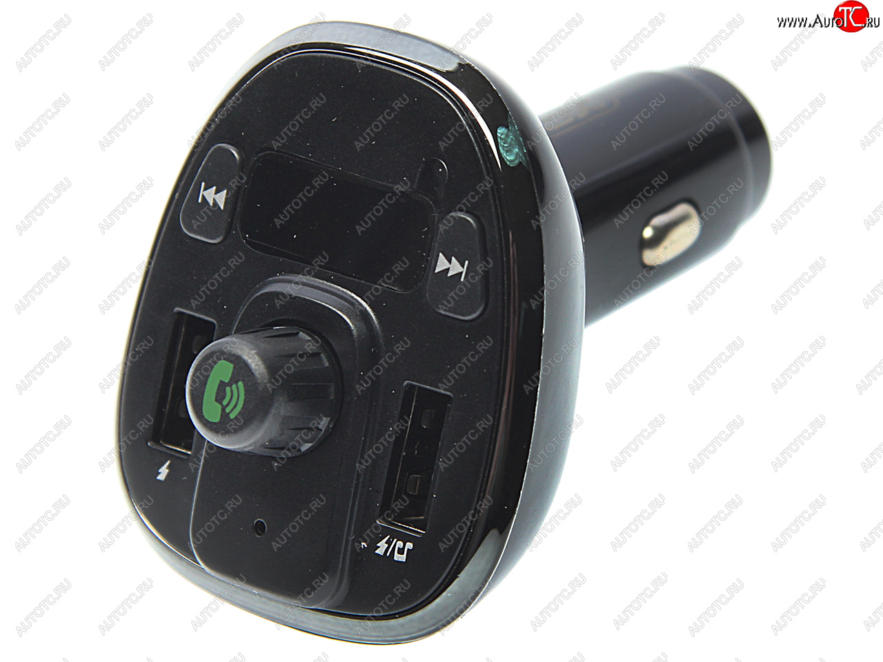 1 129 р. Устройство зарядное в прикуриватель с трансмиттером (bluetooth,hands free) черное XO XO xo-bcc05 black  с доставкой в г. Кемерово