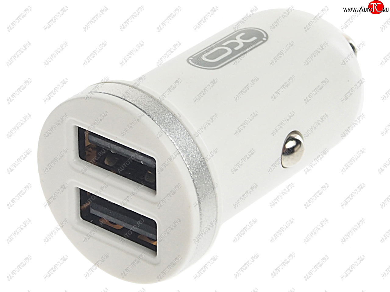 369 р. Устройство зарядное в прикуриватель 2USB 12V белое XO XO xo-cc18dua white  с доставкой в г. Кемерово
