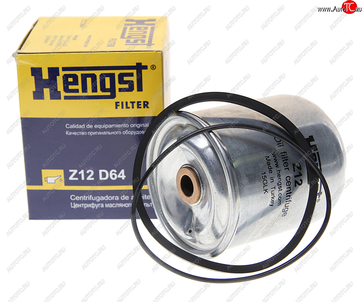 2 179 р. Фильтр масляный DAF 75CF,85CF,95XF центрифуга (втулки 14мм) HENGST HENGST z12d64  с доставкой в г. Кемерово