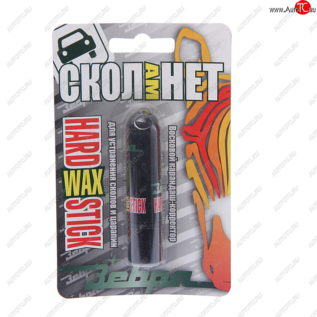 103 р. Карандаш восковой красный блистер HardWAX Stick ЗЕБРА ЗЕБРА z-1457-1  с доставкой в г. Кемерово