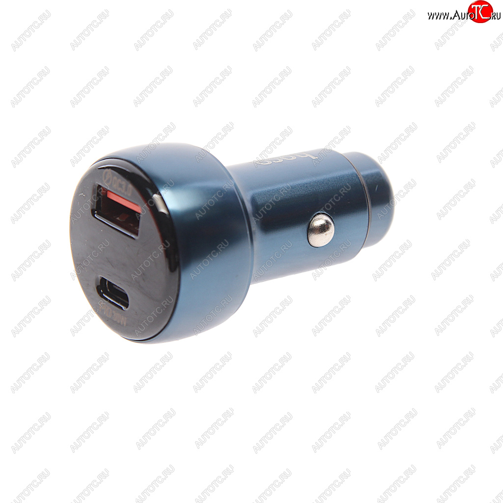 969 р. Устройство зарядное в прикуриватель 1USB 12V кабель iPhone (5-) HOCO HOCO z50 blue  с доставкой в г. Кемерово
