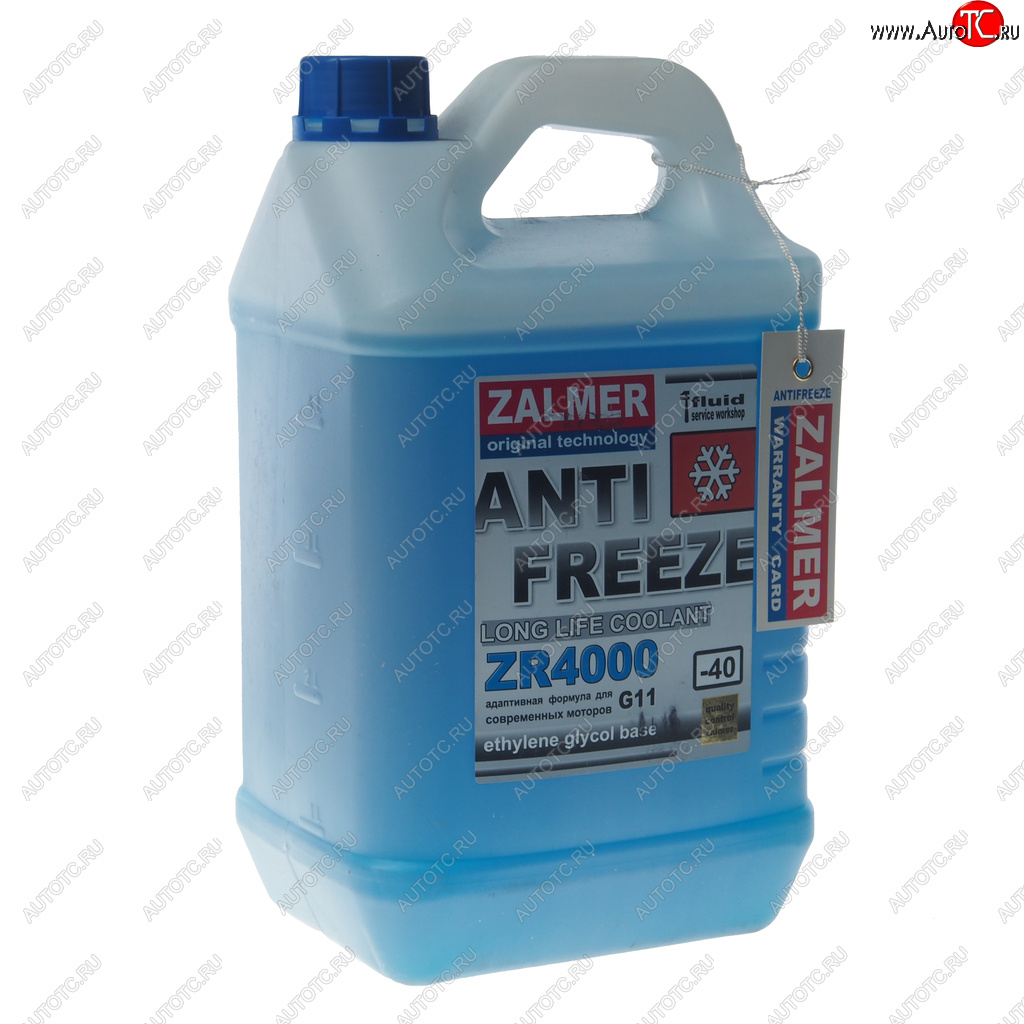 1 159 р. Антифриз синий -40C ZR4000 LLC G11 5кг ZALMER ZALMER zr40b005  с доставкой в г. Кемерово