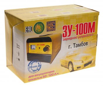 5 849 р. Устройство зарядное 12V 8А 100Ач 220V (плавная регулировка) НИКА АНТАС НИКА АНТАС зу-100м  с доставкой в г. Кемерово. Увеличить фотографию 3