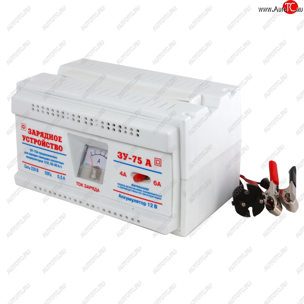 3 599 р. Устройство зарядное 12V 6A 90Ач 220V (автомат) НИКА АНТАС НИКА АНТАС зу-75а  с доставкой в г. Кемерово