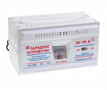 3 869 р. Устройство зарядное 12V 10A 90Ач 220V (автомат) НИКА АНТАС НИКА АНТАС зу-75а1  с доставкой в г. Кемерово. Увеличить фотографию 2