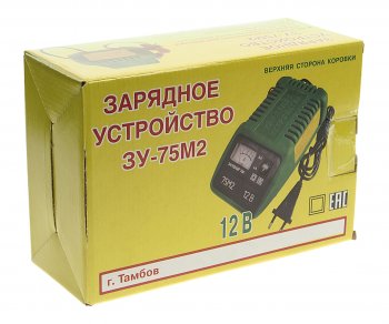 3 499 р. Устройство зарядное 12V 10А 220V (автомат) ТАМБОВ ИП ШМЕЛЬКОВ зу-75м2  с доставкой в г. Кемерово. Увеличить фотографию 4