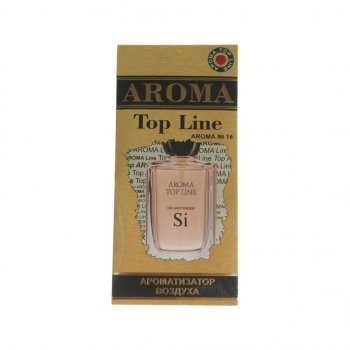 209 р. Ароматизатор подвесной пластина (№16 Armani Si) TOP LINE TOP LINE №16 armani si  с доставкой в г. Кемерово. Увеличить фотографию 1