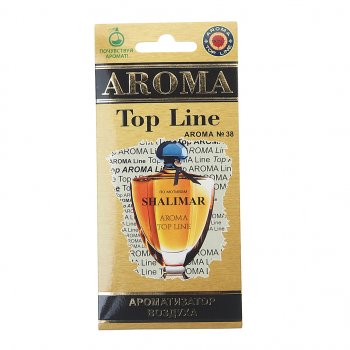 209 р. Ароматизатор подвесной пластина (№38 Shalimar Guerlain) TOP LINE TOP LINE №38 shalimar guerlain  с доставкой в г. Кемерово. Увеличить фотографию 1