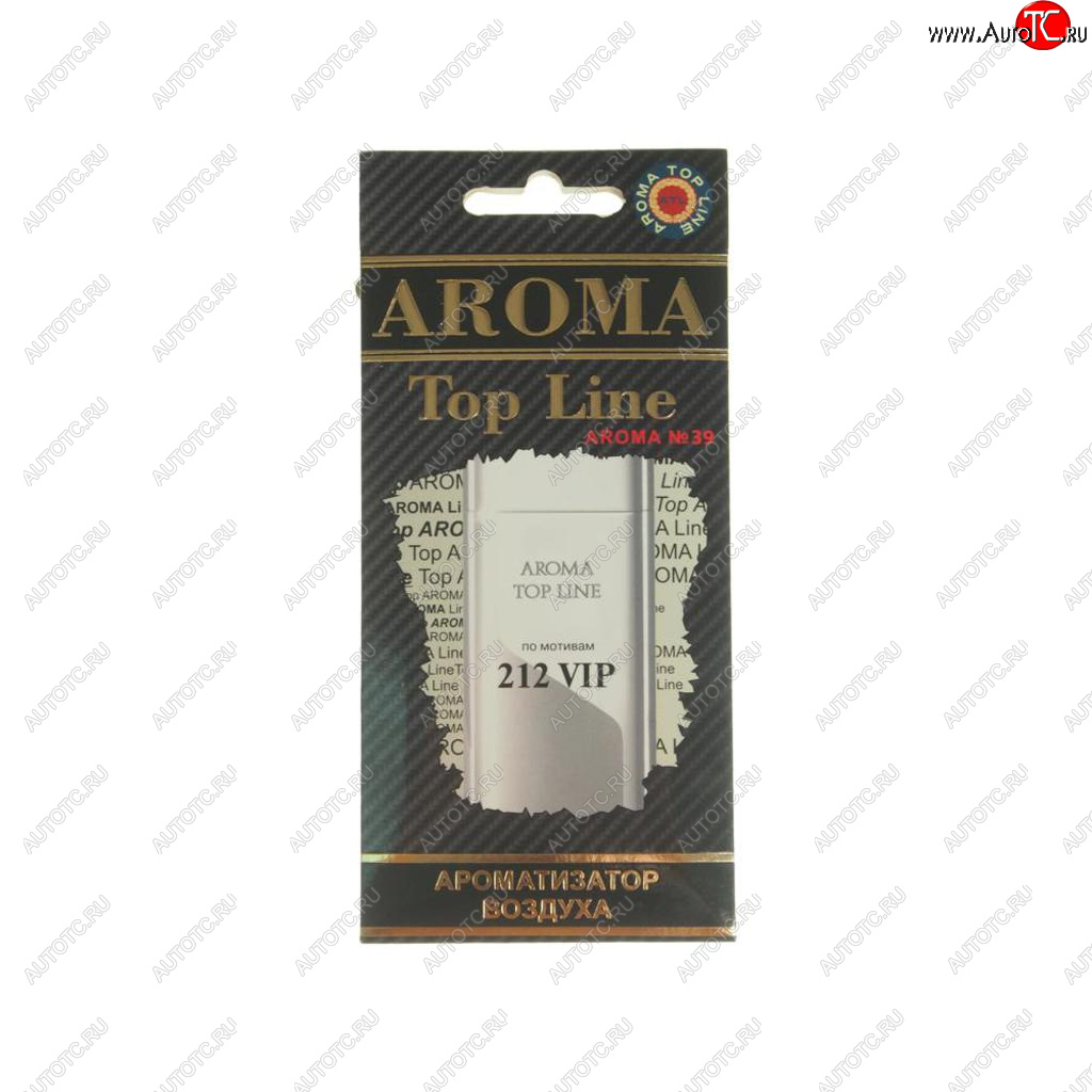 209 р. Ароматизатор подвесной пластина (№39 Carolina Herrera 212) TOP LINE TOP LINE №39 carolina herrera 212  с доставкой в г. Кемерово