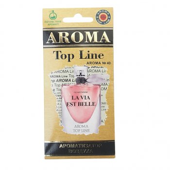 209 р. Ароматизатор подвесной пластина (№40 La Vie Est Belle Lancome) TOP LINE TOP LINE №40 la vie est belle  с доставкой в г. Кемерово. Увеличить фотографию 1