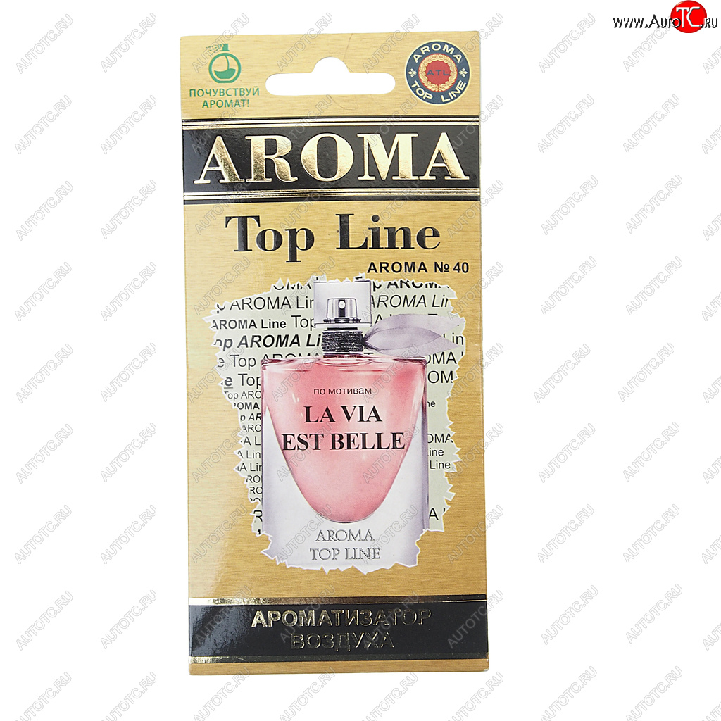 209 р. Ароматизатор подвесной пластина (№40 La Vie Est Belle Lancome) TOP LINE TOP LINE №40 la vie est belle  с доставкой в г. Кемерово
