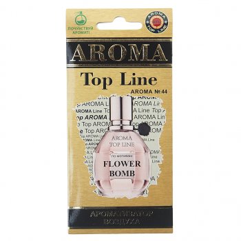209 р. Ароматизатор подвесной пластина (№44 Viktor&Rolf Flower Bomb) TOP LINE TOP LINE №44 viktor&rolf flowerbomb  с доставкой в г. Кемерово. Увеличить фотографию 1