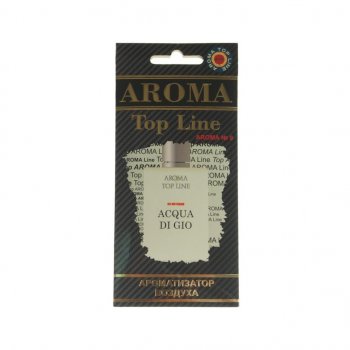 209 р. Ароматизатор подвесной пластина (№9 Acqua di gio armani) TOP LINE TOP LINE №9 acqua di gio armani  с доставкой в г. Кемерово. Увеличить фотографию 1