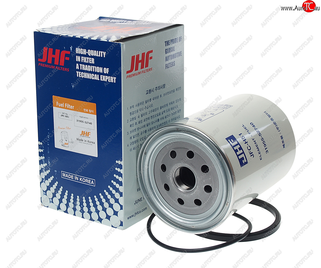 4 299 р. Фильтр топливный HYUNDAI HD65,78 дв.D4GA грубой очистки (сепаратор) JHF JHF jfc-h51  с доставкой в г. Кемерово